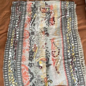 Anthropologie wool infinity scarf